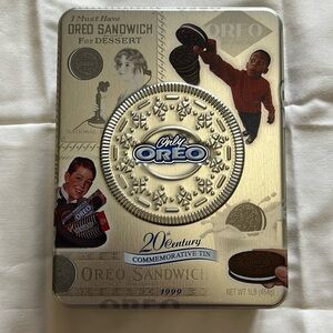 Vintage Nabisco Oreo Cookie Tin Circa 1999